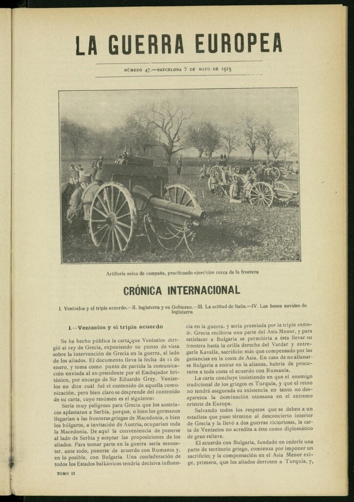 Miniatura de La Guerra Europea del 5 de mayo de 1915, nº 47