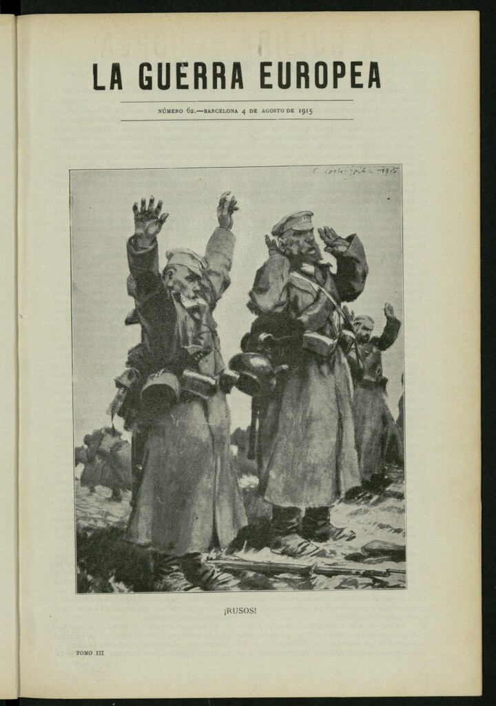 Miniatura de La Guerra Europea del 4 de agosto de 1915, nº 62