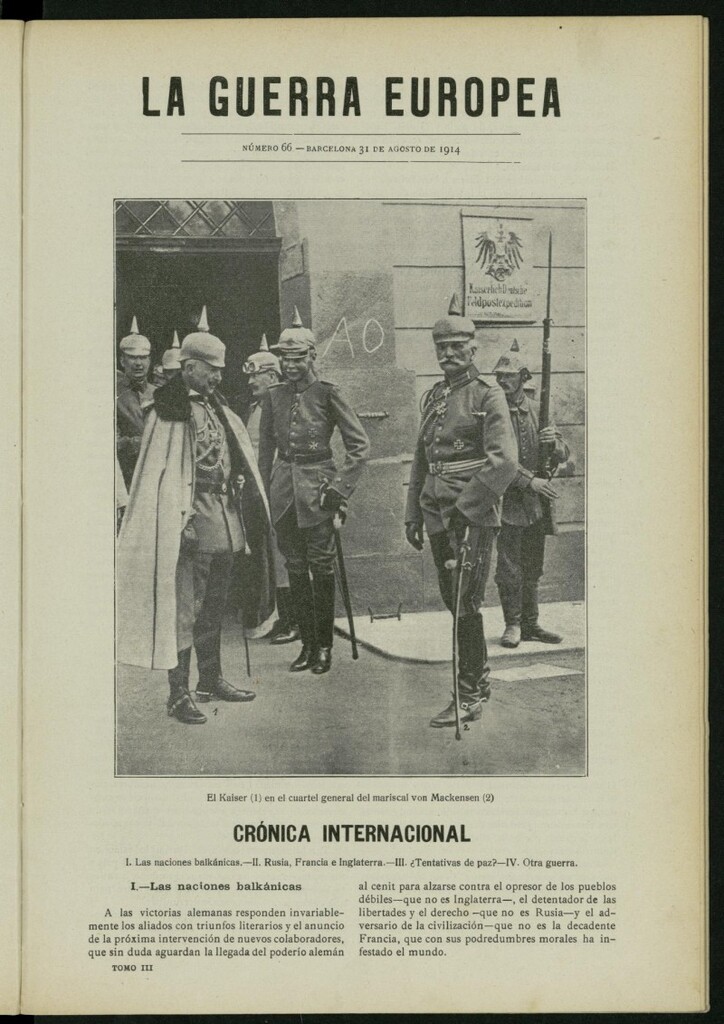 Miniatura de La Guerra Europea del 31 de agosto de 1915, nº 66