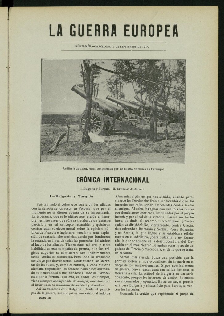 Miniatura de La Guerra Europea del 11 de septiembre de 1915, nº 68