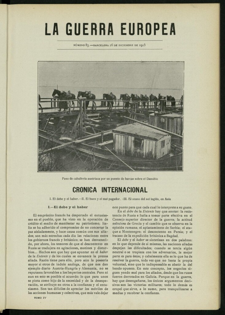 Miniatura de La Guerra Europea del 16 de diciembre de 1915, nº 83