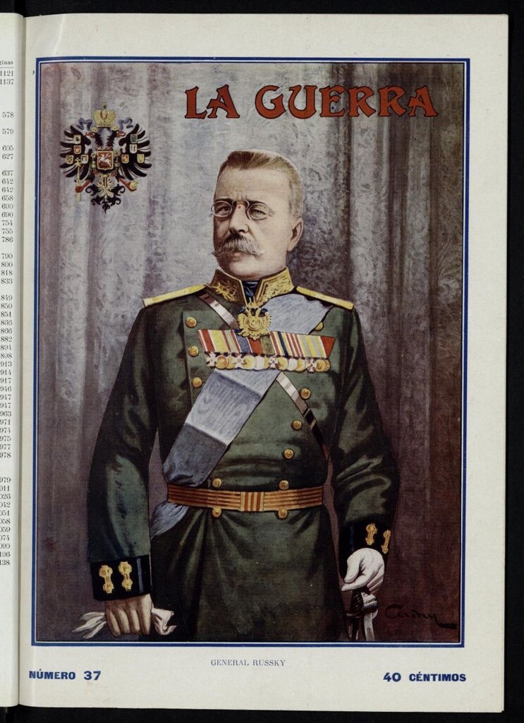 Miniatura de La Guerra Ilustrada: crónica de la guerra europea, Nº 37