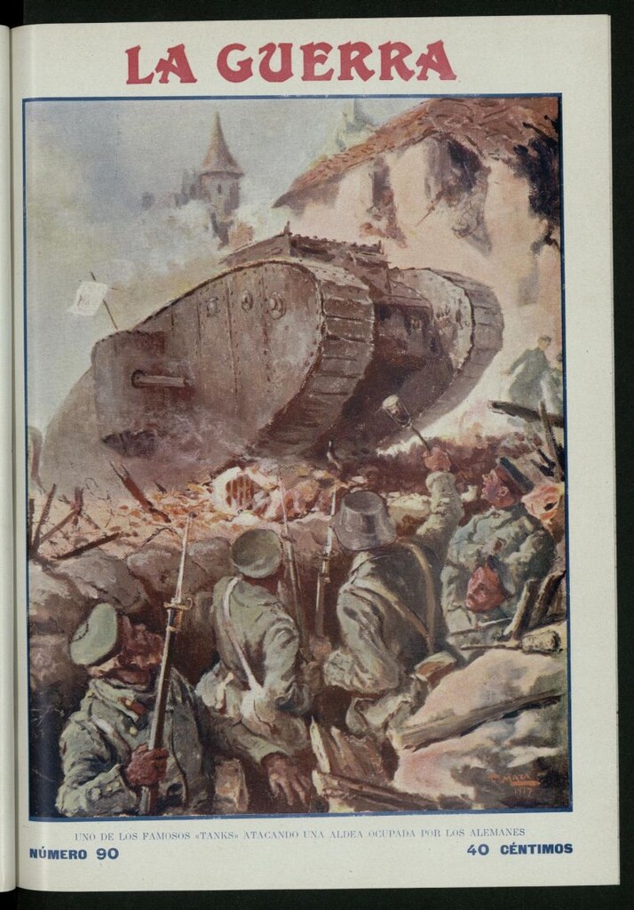 Miniatura de La Guerra Ilustrada: crónica de la guerra europea, nº 90