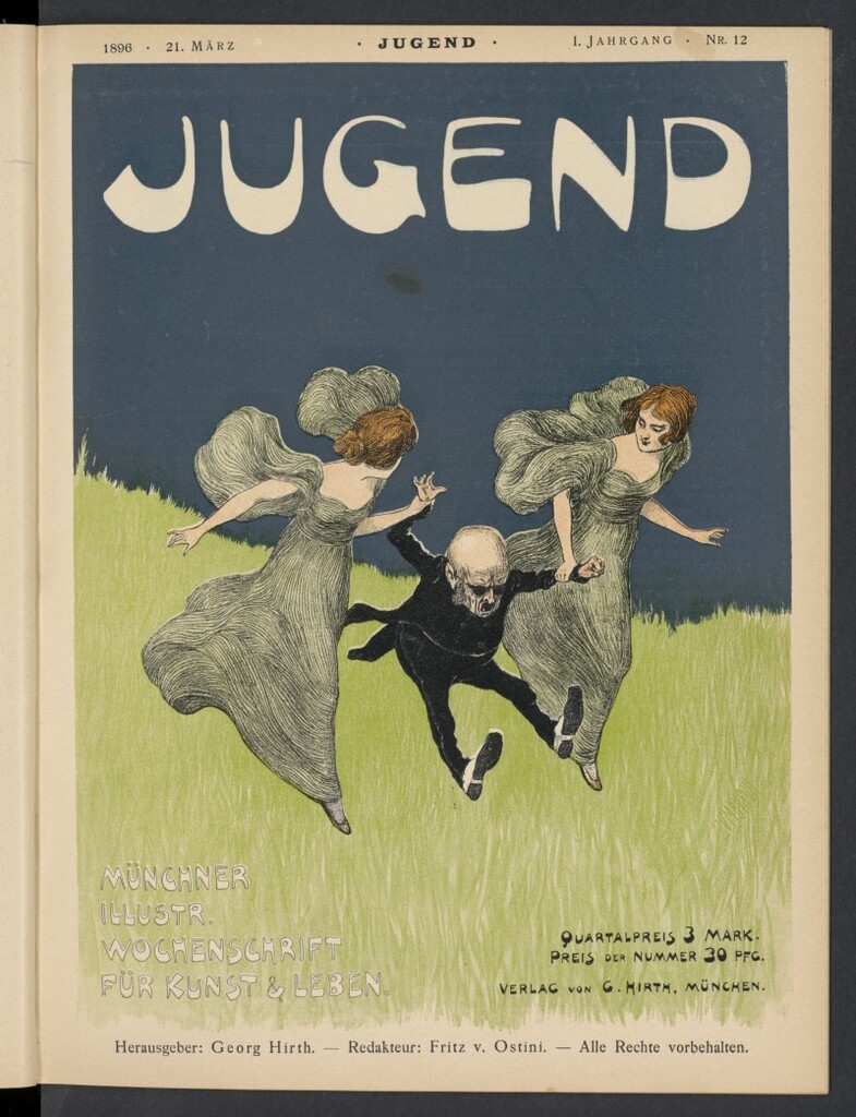 Miniatura de Jugend del 21 de marzo de 1896, nº 12