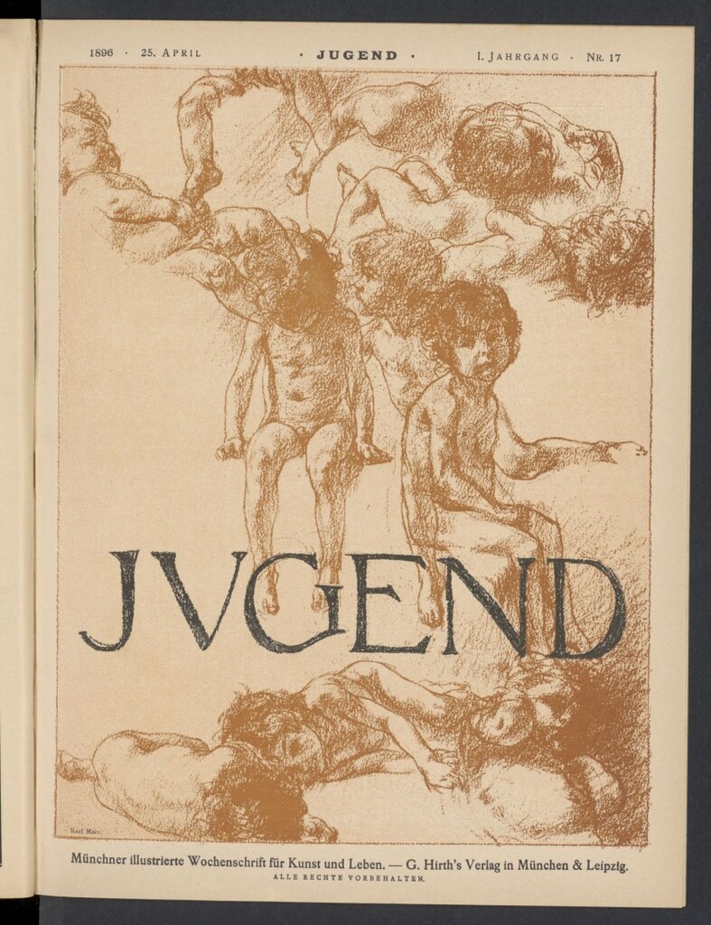 Miniatura de Jugend del 25 de abril de 1896, nº 17