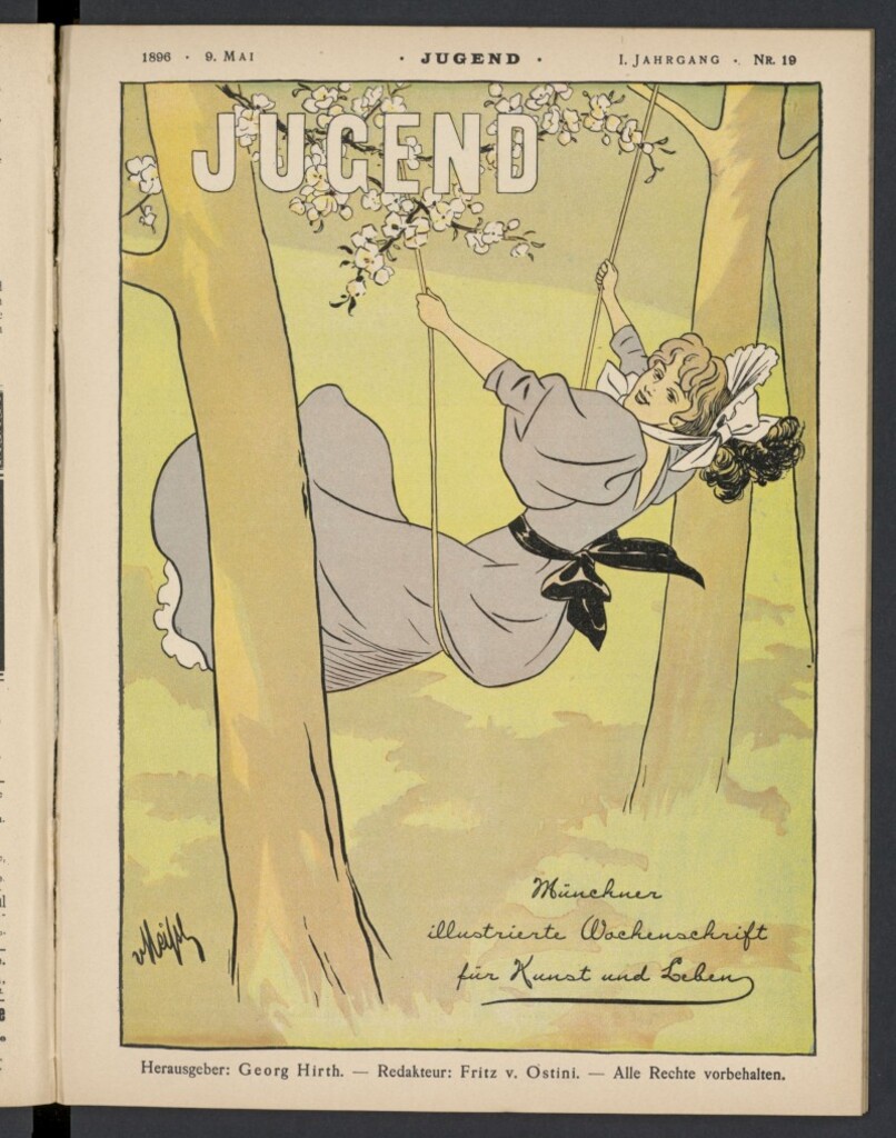 Miniatura de Jugend del 9 de mayo de 1896, nº 19