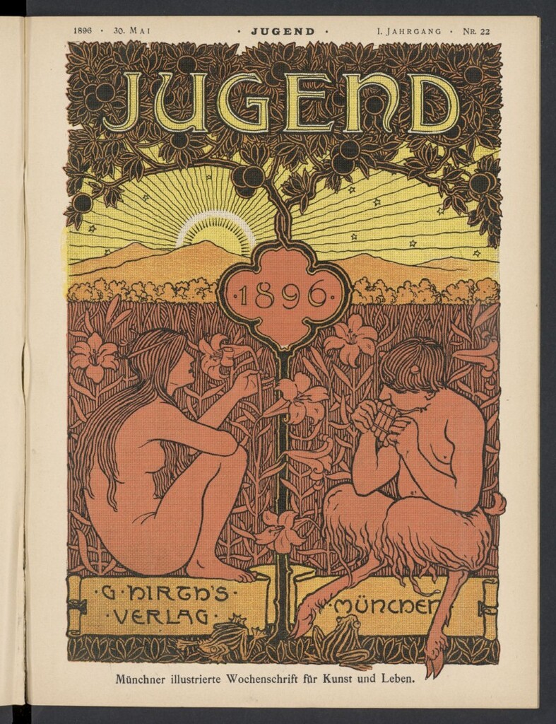 Miniatura de Jugend del 30 de mayo de 1896, nº 22