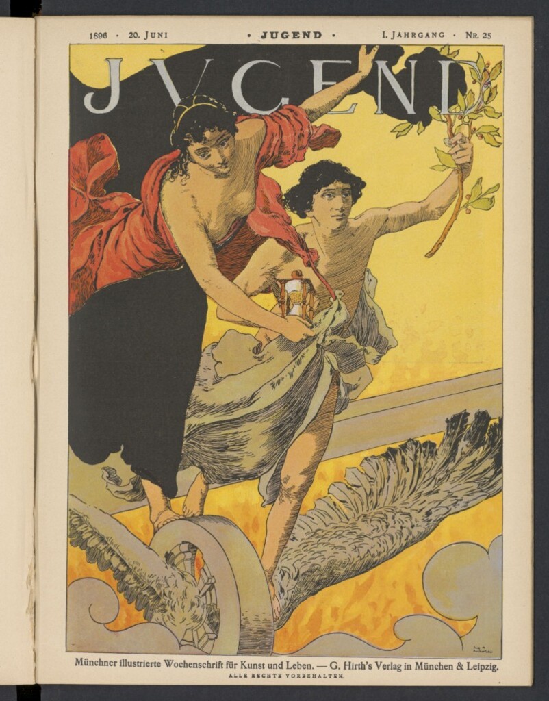 Miniatura de Jugend del 20 de junio de 1896, nº 25