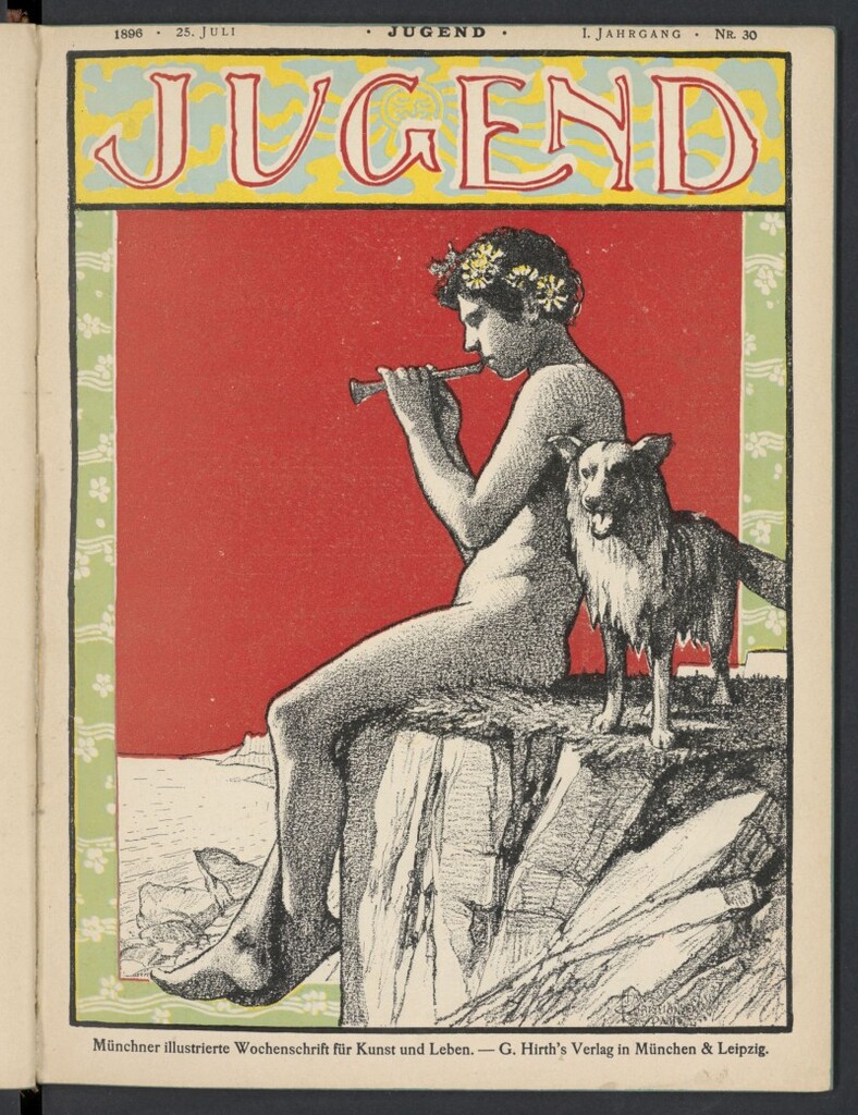 Miniatura de Jugend del 25 de julio de 1896, nº 30