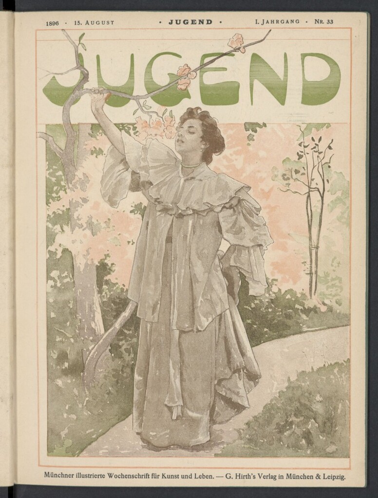 Miniatura de Jugend del 15 de agosto de 1896, nº 33