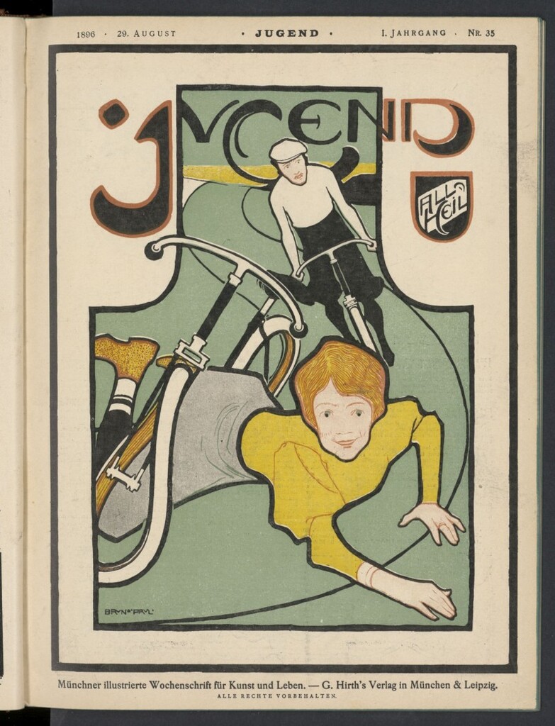 Miniatura de Jugend del 29 de agosto de 1896, nº 35