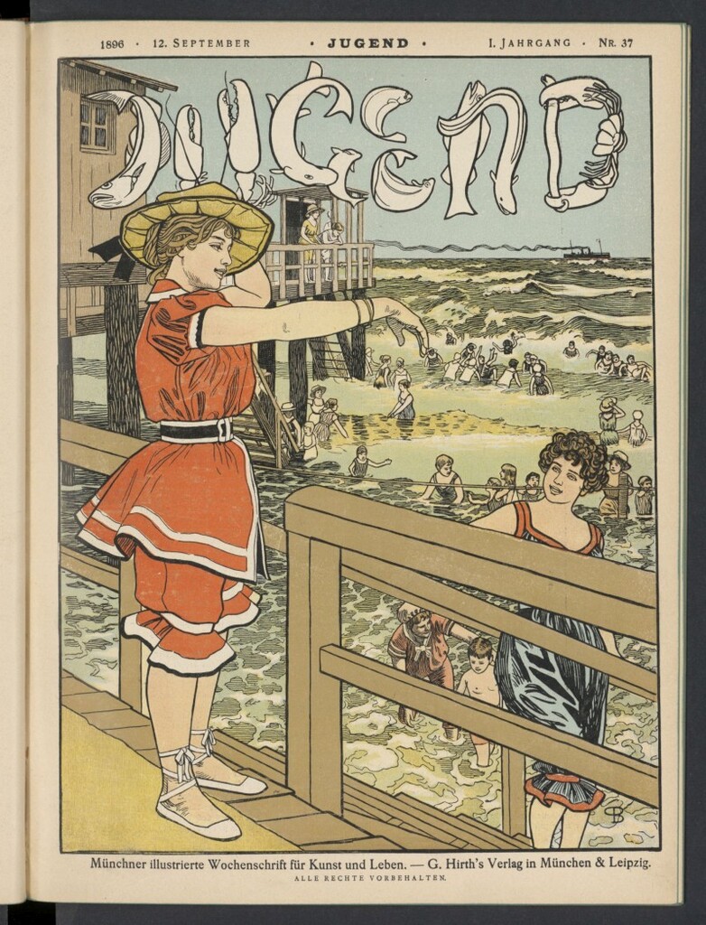 Miniatura de Jugend del 12 de septiembre de 1896, nº 37