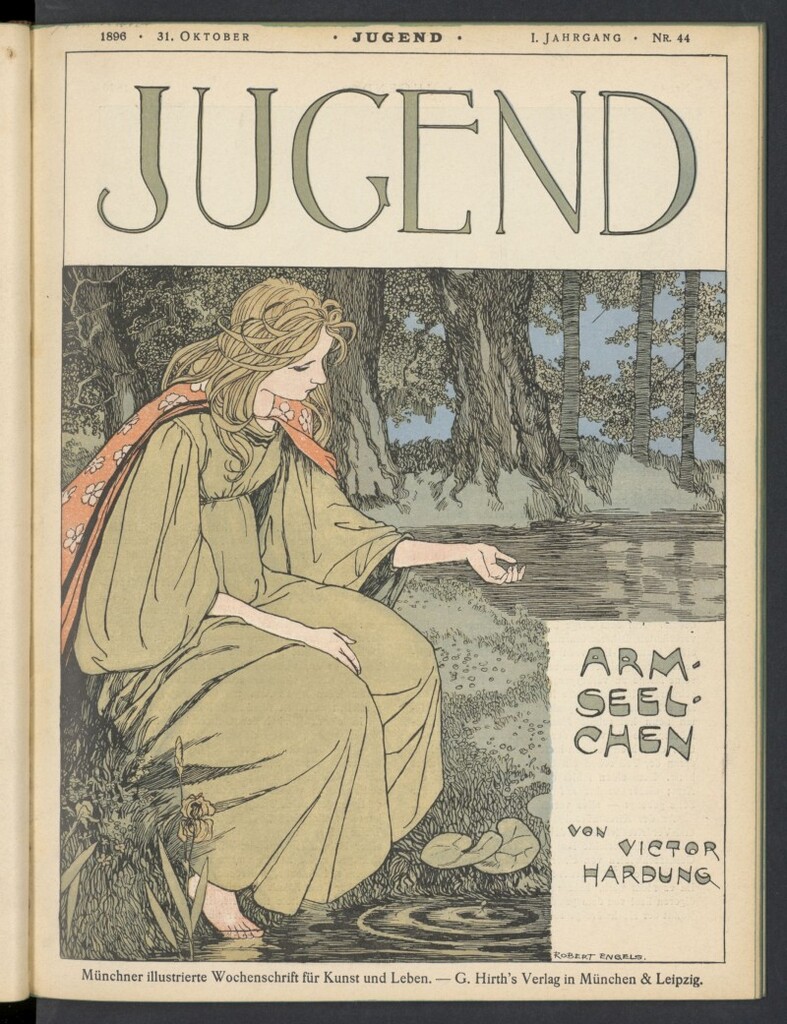 Miniatura de Jugend del 31 de octubre de 1896, nº 44