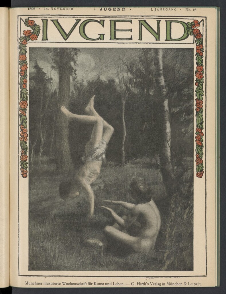 Miniatura de Jugend del 14 de noviembre de 1896, nº 46
