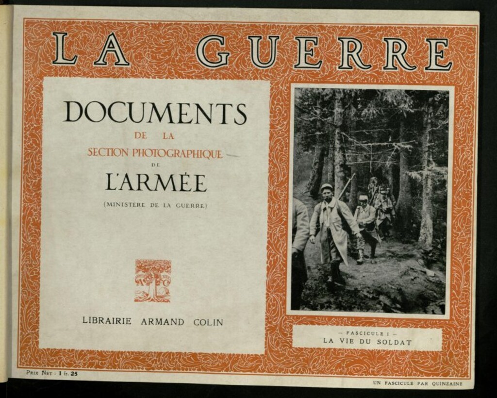 Miniatura de La Guerre: documents de la section photographique de l`armée, nº 1. La vie du soldat