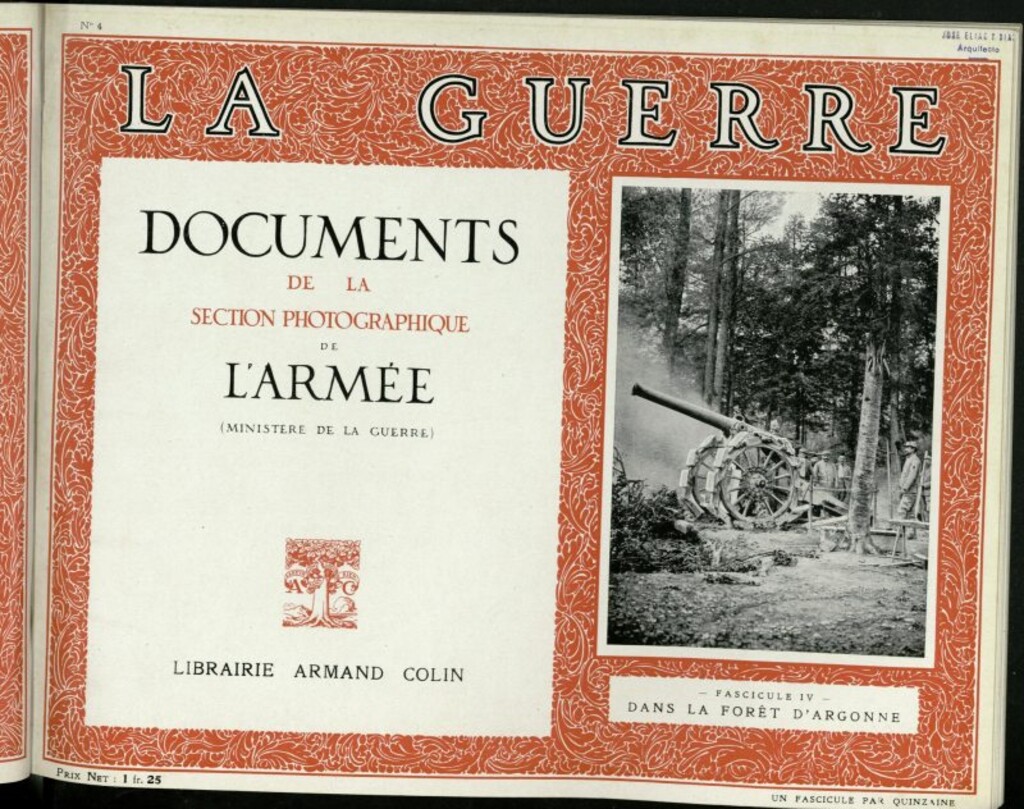 Miniatura de La Guerre: documents de la section photographique de l`armée, nº 4. Dans la forét D´Argonne