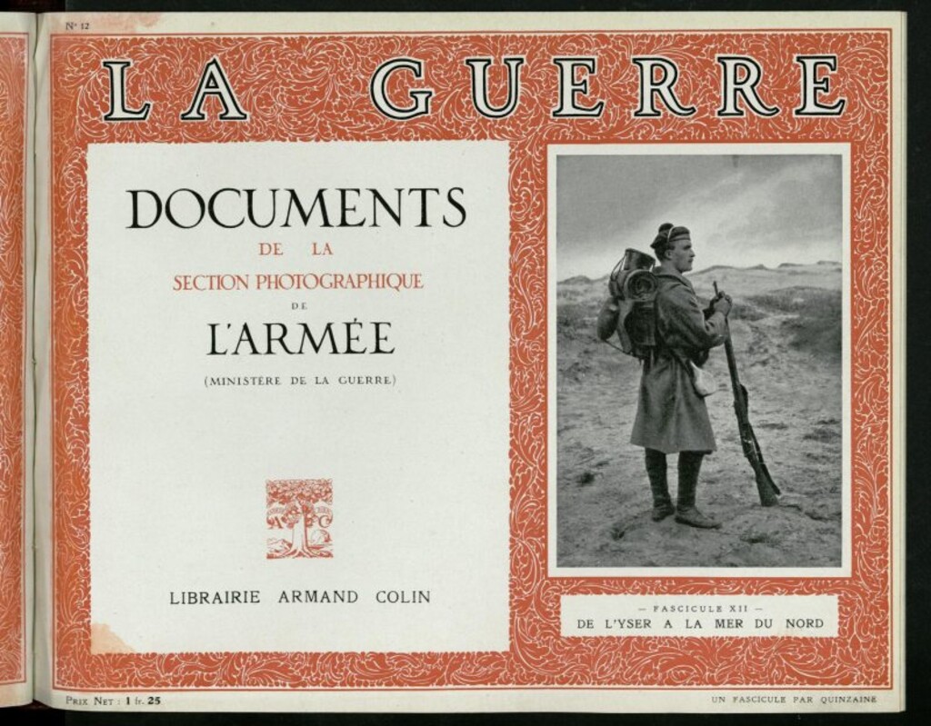 Miniatura de La Guerre: documents de la section photographique de l`armée, nº 12. De l´Yser a le Mer du Nord