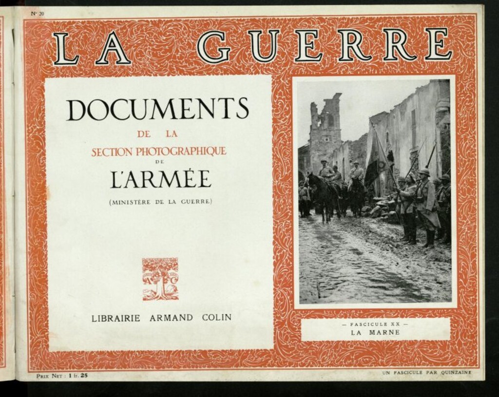 Miniatura de La Guerre: documents de la section photographique de l`armée, nº 20. La Marne