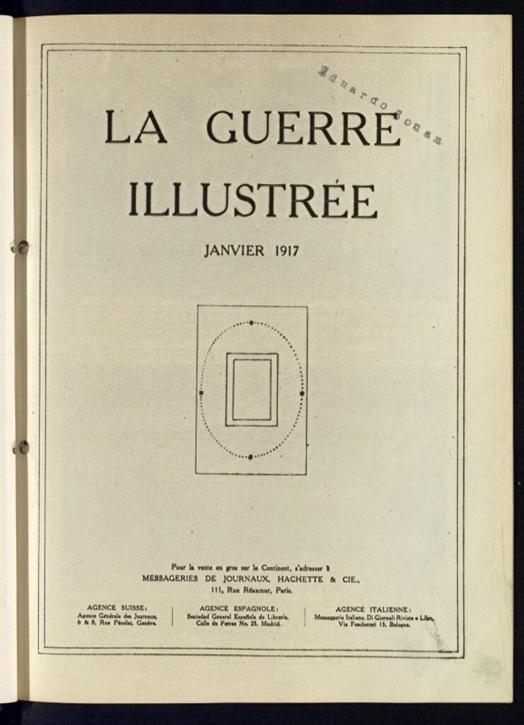 Miniatura de La Guerre Illustrée de enero de 1917