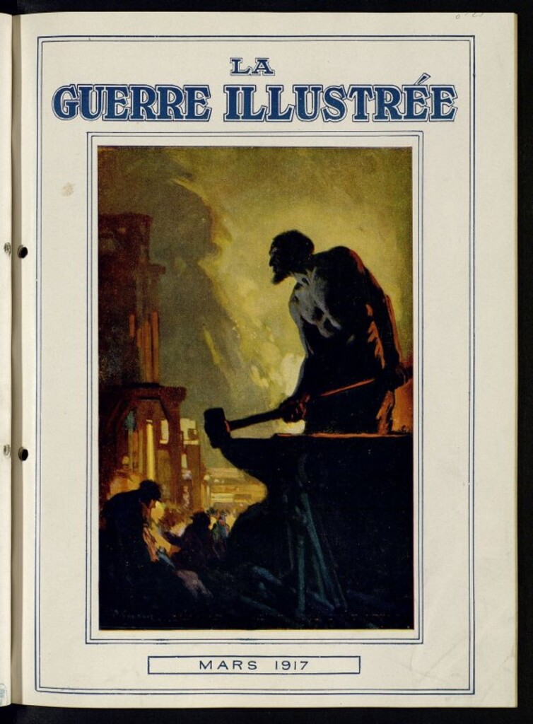 Miniatura de La Guerre Illustrée de marzo de 1917