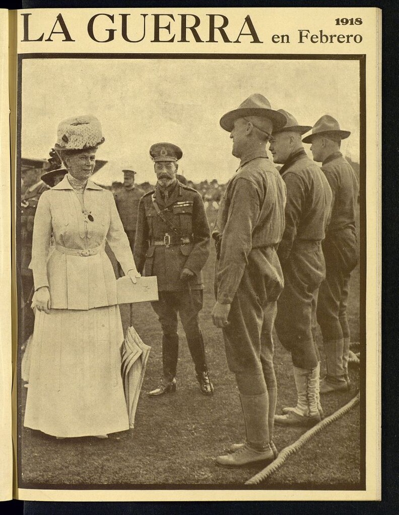 Miniatura de La Guerra con Mapas de febrero de 1918