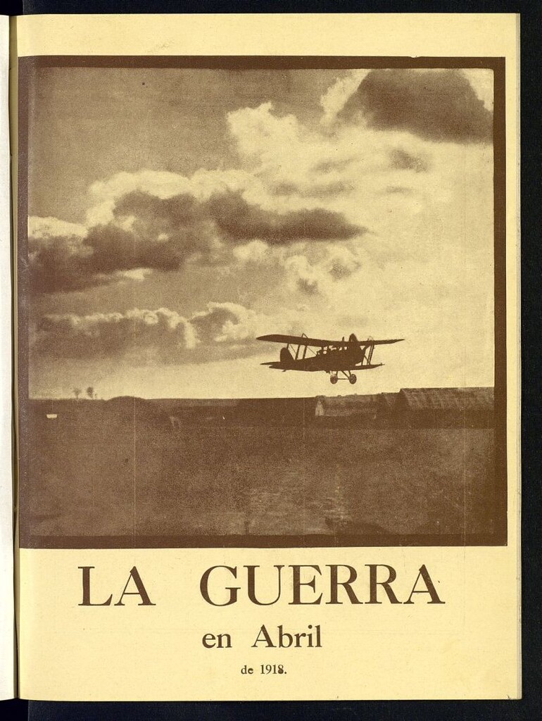Miniatura de La Guerra con Mapas de abril de 1918
