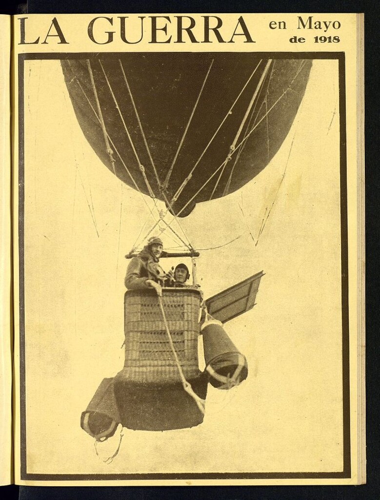 Miniatura de La Guerra con Mapas de mayo de 1918
