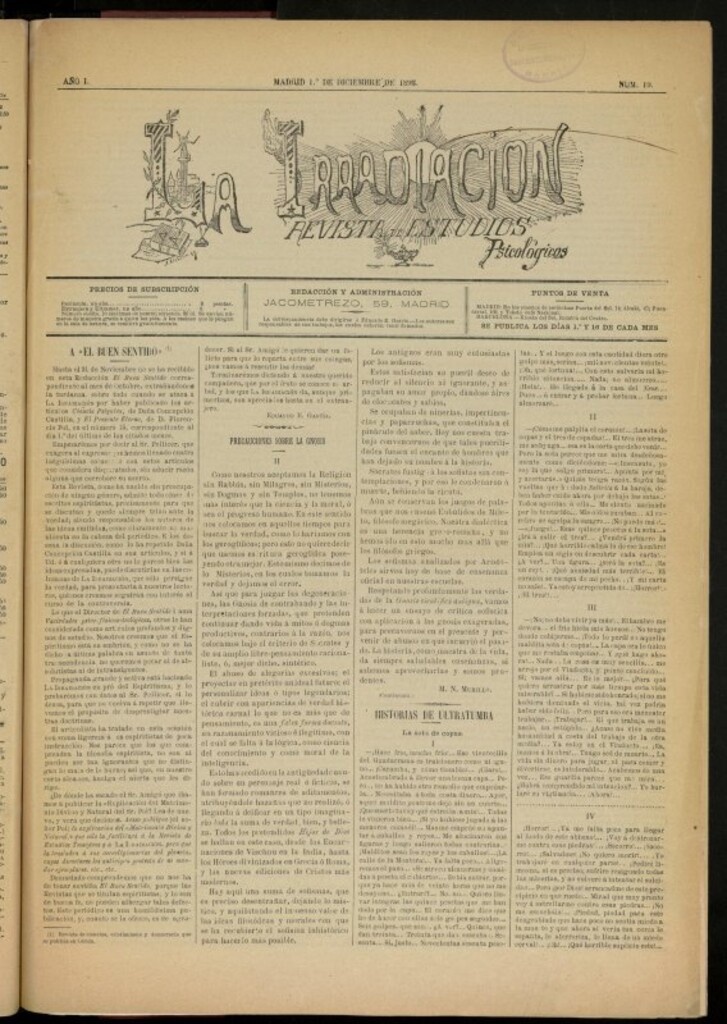 Miniatura de La Irradiación del 1 de diciembre de 1892, nº 19