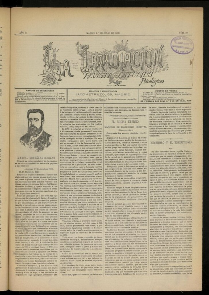 Miniatura de La Irradiación del 1 de julio de 1893, nº 33