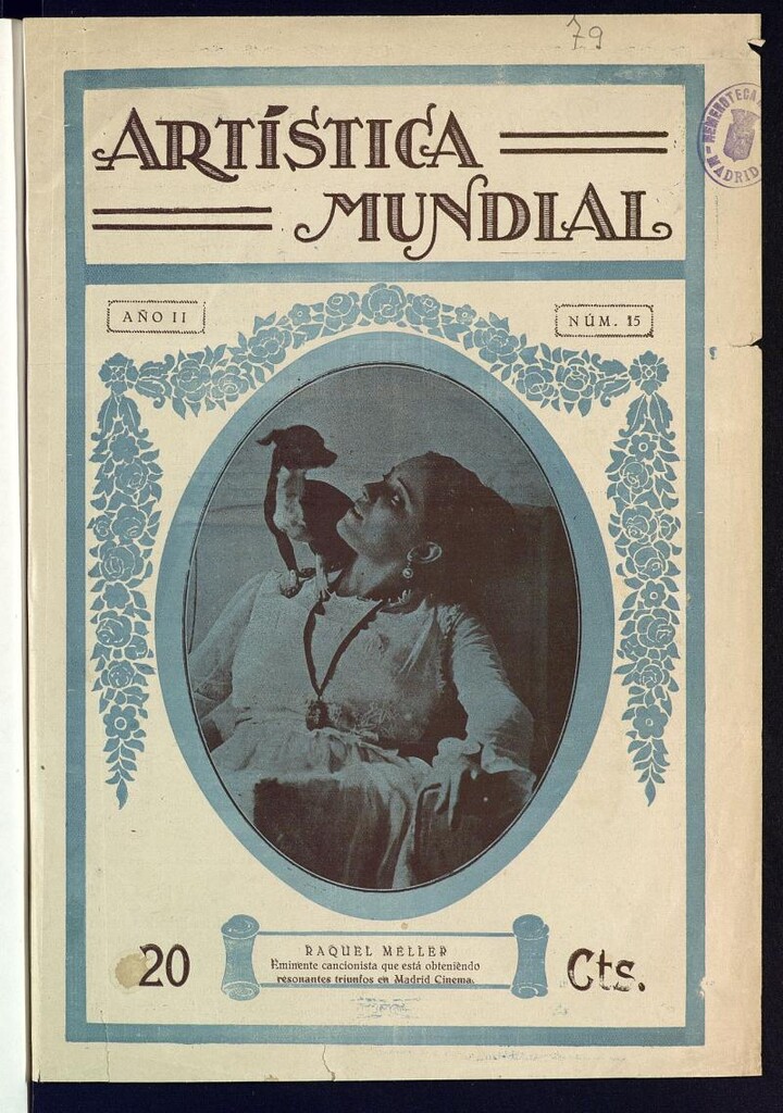 Miniatura de La Artística Mundial: revista quincenal de información del 6 de junio de 1921. Número 15