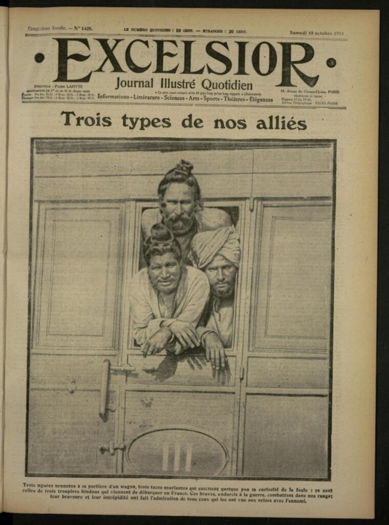 Miniatura de Excelsior: journal illustré quotidien de 10 de octubre de 1914, nº 1425