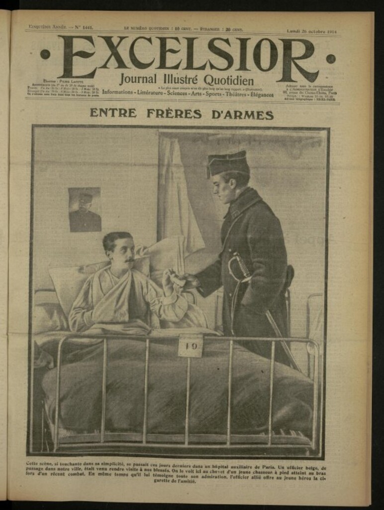 Miniatura de Excelsior: journal illustré quotidien de 26 de octubre de 1914, nº 1441
