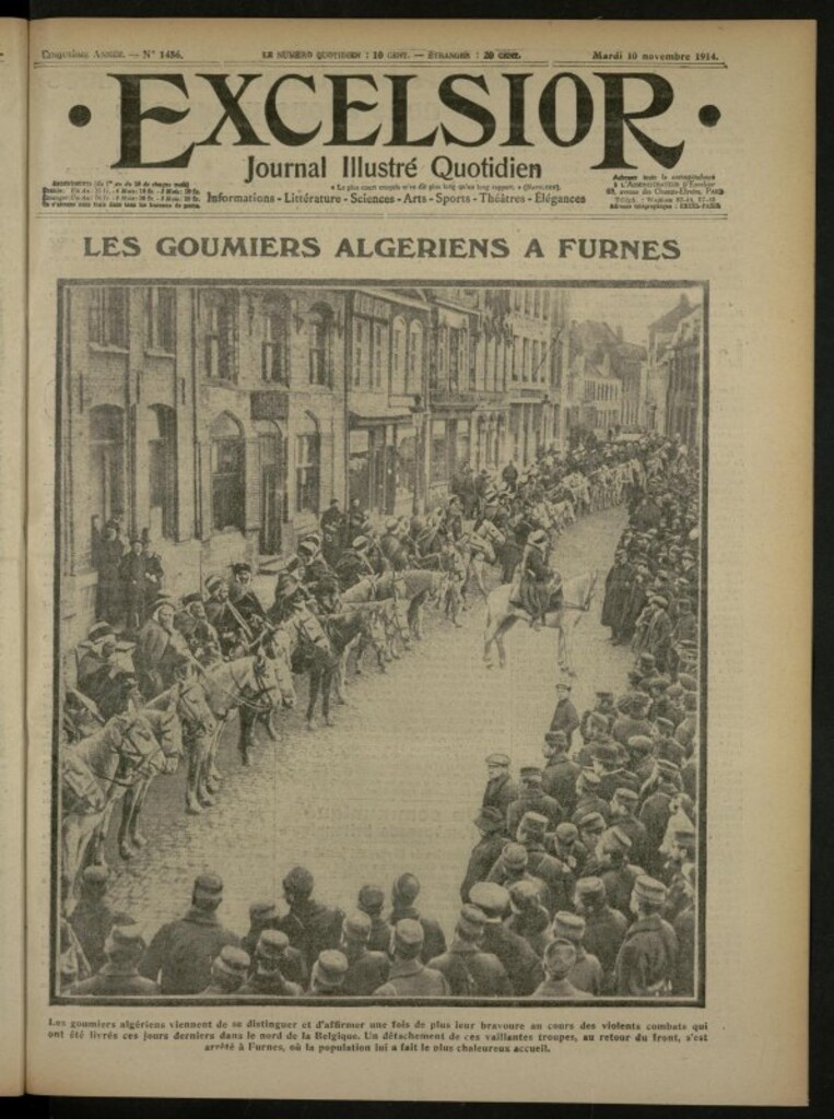 Miniatura de Excelsior: journal illustré quotidien de 10 de noviembre de 1914, nº 1456