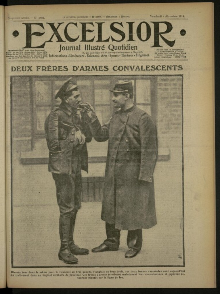 Miniatura de Excelsior: journal illustré quotidien de 4 de diciembre de 1914, nº 1480