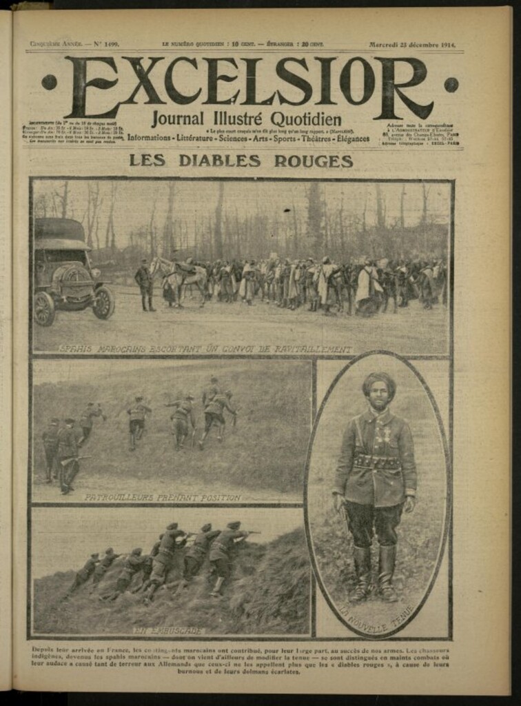 Miniatura de Excelsior: journal illustré quotidien de 23 de diciembre de 1914, nº 1499