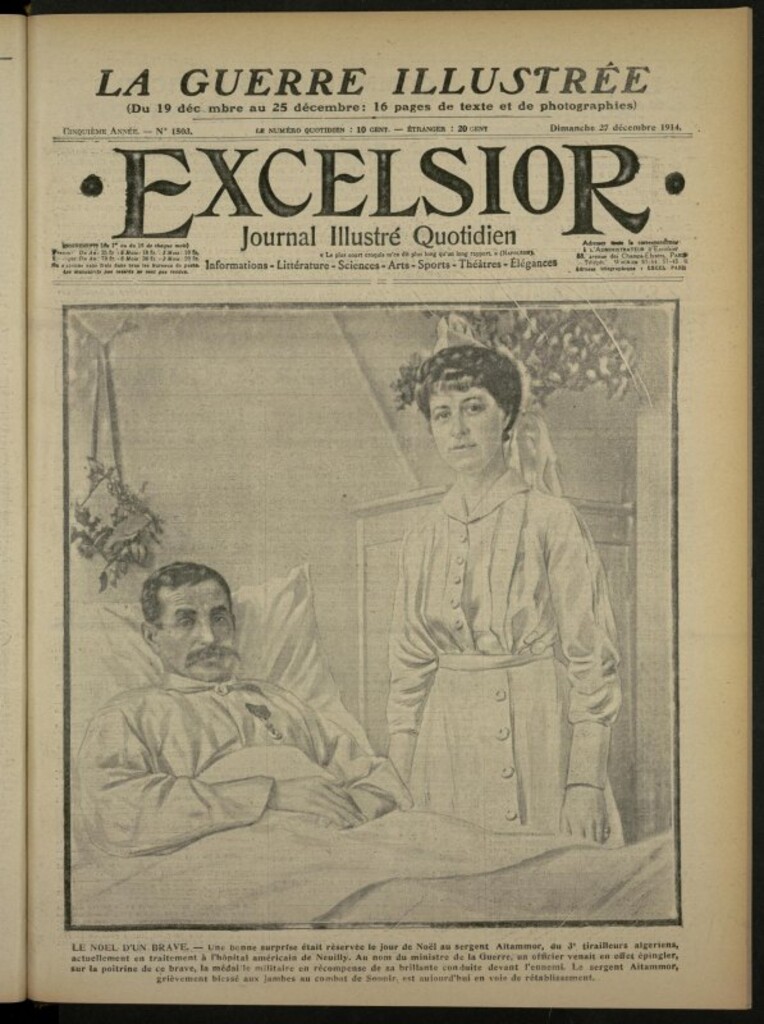 Miniatura de Excelsior: journal illustré quotidien de 27 de diciembre de 1914, nº 1503