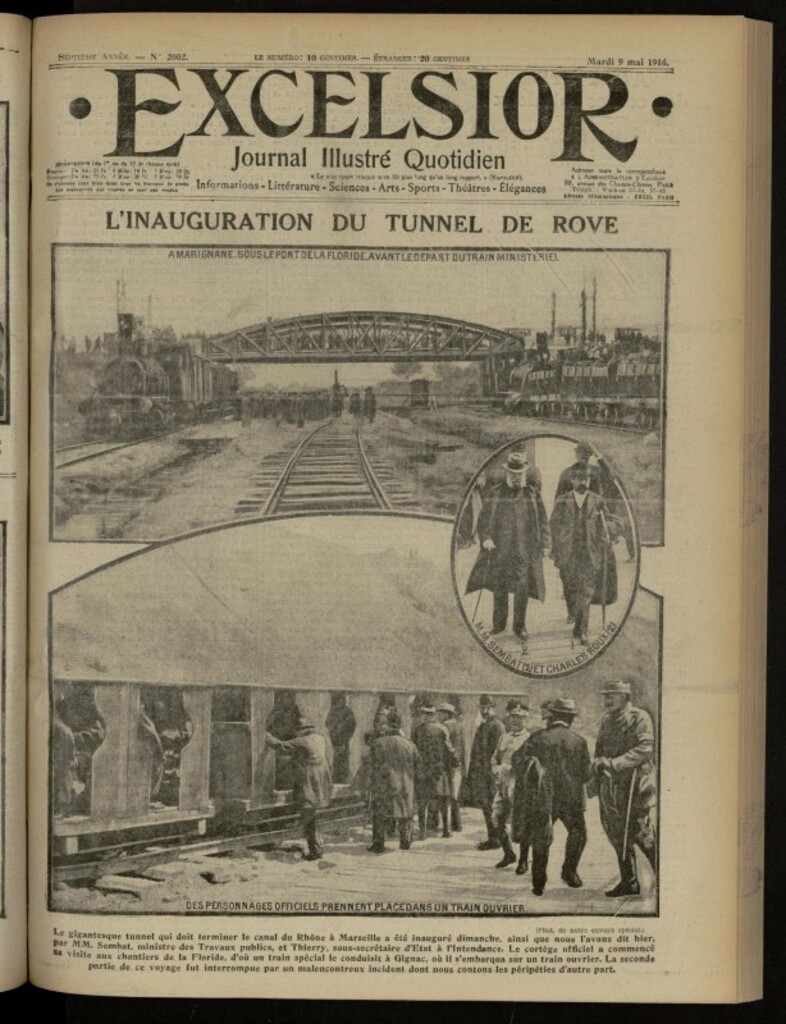 Miniatura de Excelsior: journal illustré quotidien de 9 de mayo de 1916, nº 2002