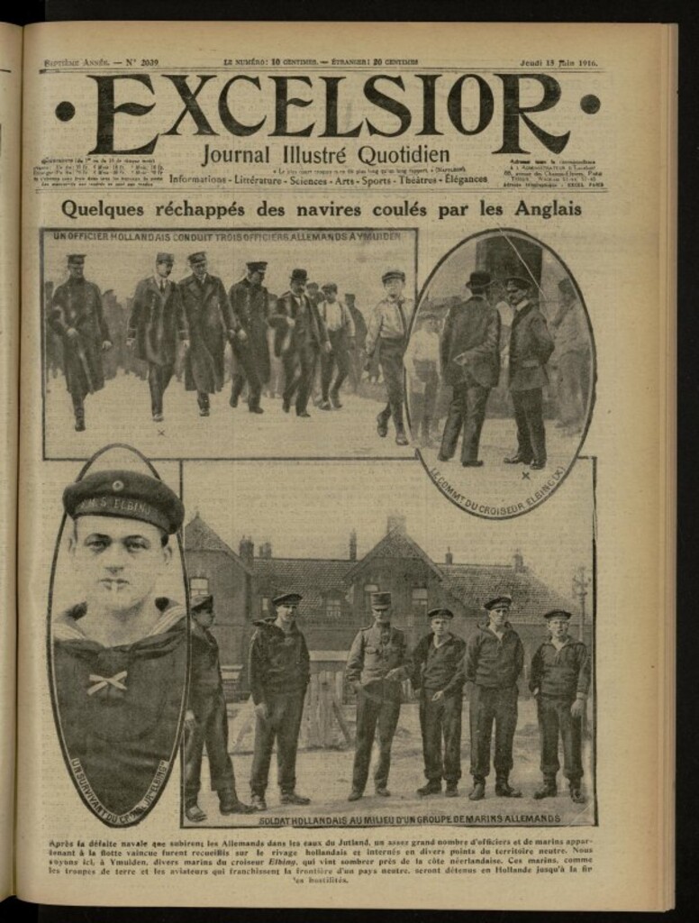 Miniatura de Excelsior: journal illustré quotidien de 15 de junio de 1916, nº 2039