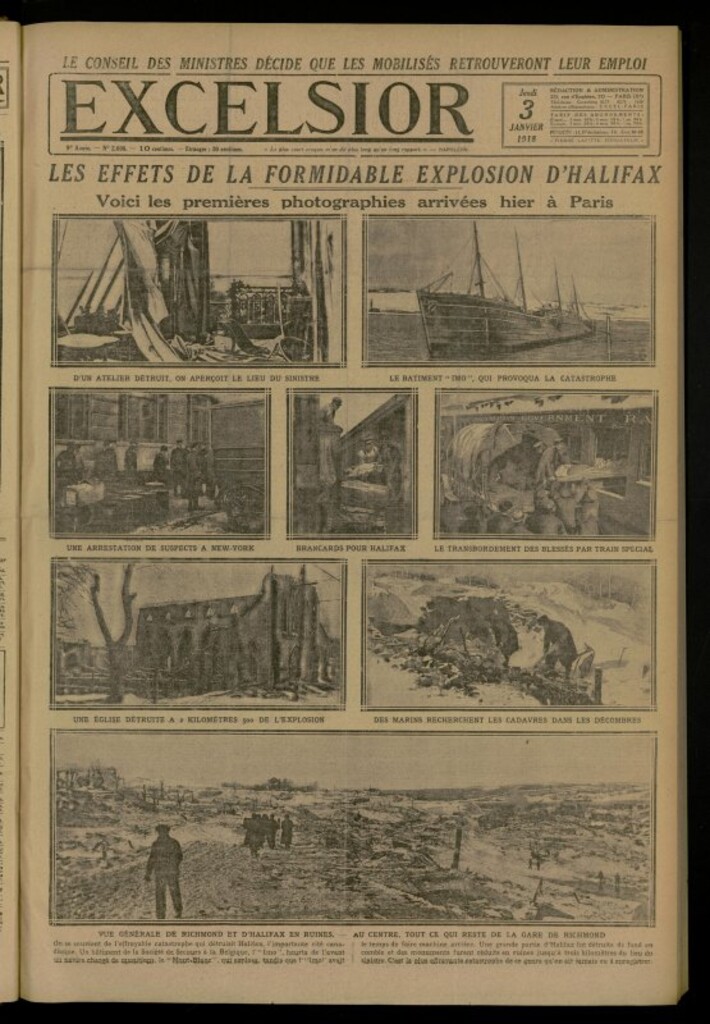 Miniatura de Excelsior: journal illustré quotidien de 3 de enero de 1918, nº 2606