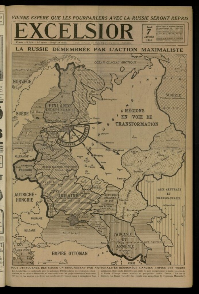 Miniatura de Excelsior: journal illustré quotidien de 7 de enero de 1918, nº 2610