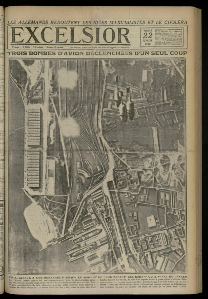 Miniatura de Excelsior: journal illustré quotidien de 22 de febrero de 1918, nº 2656