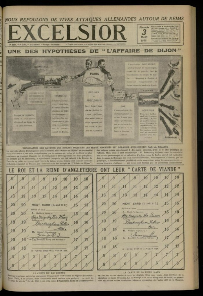 Miniatura de Excelsior: journal illustré quotidien de 3 de marzo de 1918, nº 2665