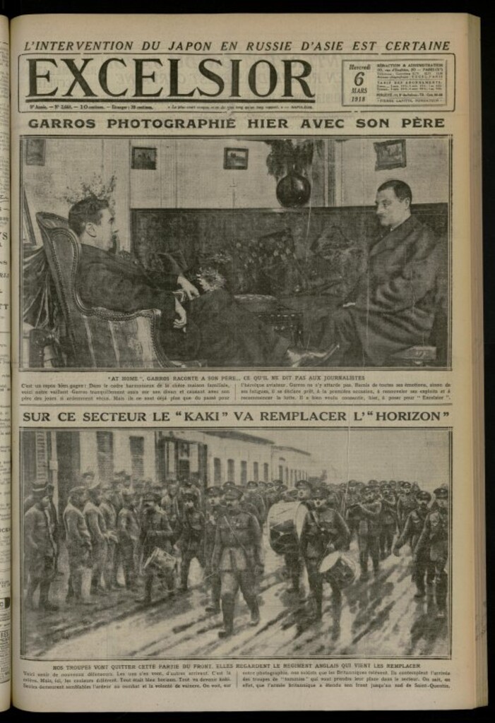 Miniatura de Excelsior: journal illustré quotidien de 6 de marzo de 1918, nº 2668