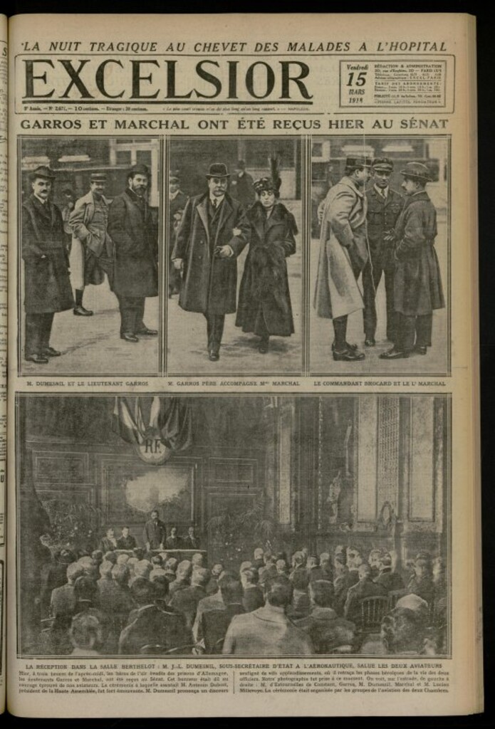 Miniatura de Excelsior: journal illustré quotidien de 15 de marzo de 1918, nº 2677