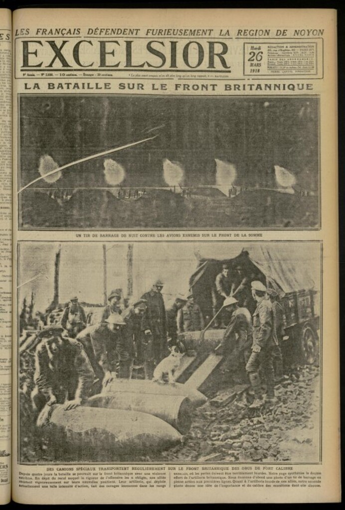 Miniatura de Excelsior: journal illustré quotidien de 26 de marzo de 1918, nº 2688