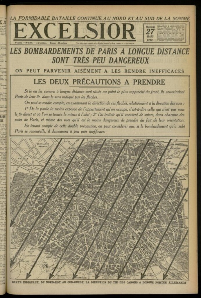 Miniatura de Excelsior: journal illustré quotidien de 27 de marzo de 1918, nº 2689