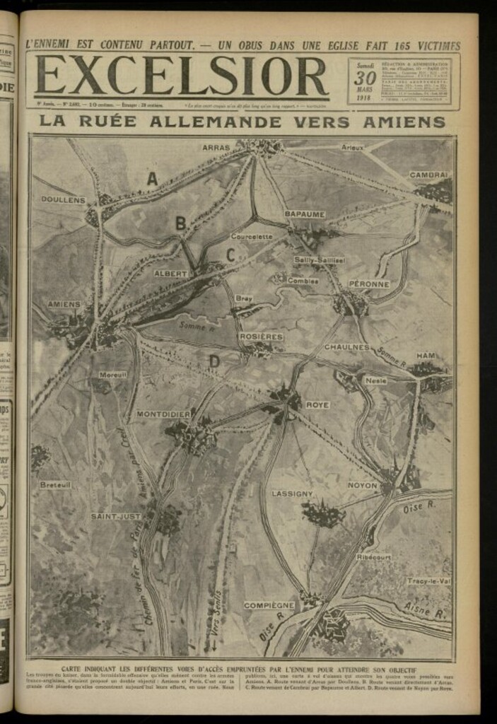 Miniatura de Excelsior: journal illustré quotidien de 30 de marzo de 1918, n º 2692