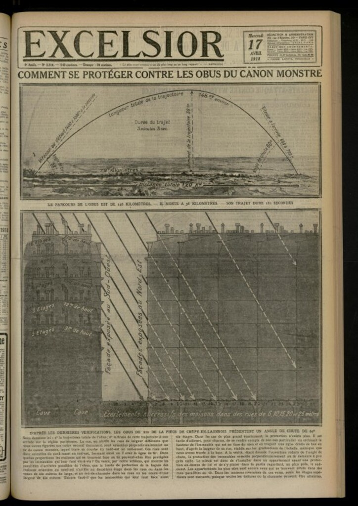 Miniatura de Excelsior: journal illustré quotidien de 17 de abril de 1918, nº 2710