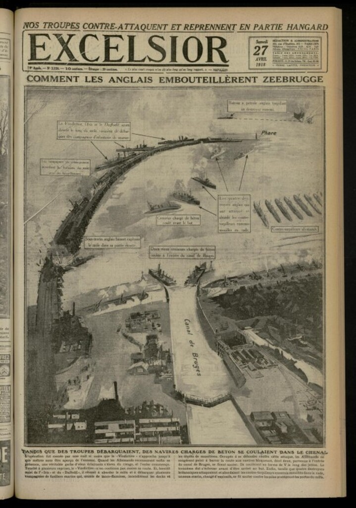 Miniatura de Excelsior: journal illustré quotidien de 27 de abril de 1918, nº 2720