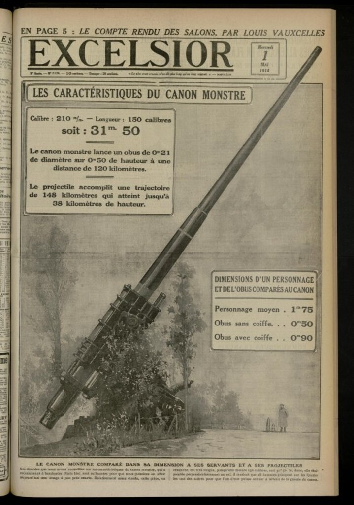 Miniatura de Excelsior: journal illustré quotidien de 1 de mayo de 1918, nº 2724